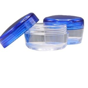 Equate Empty Plastic TSA Travel Storage Jar Container, 2 Count NWT